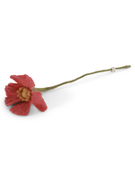 Gry and Sif Poppy Felt Flower