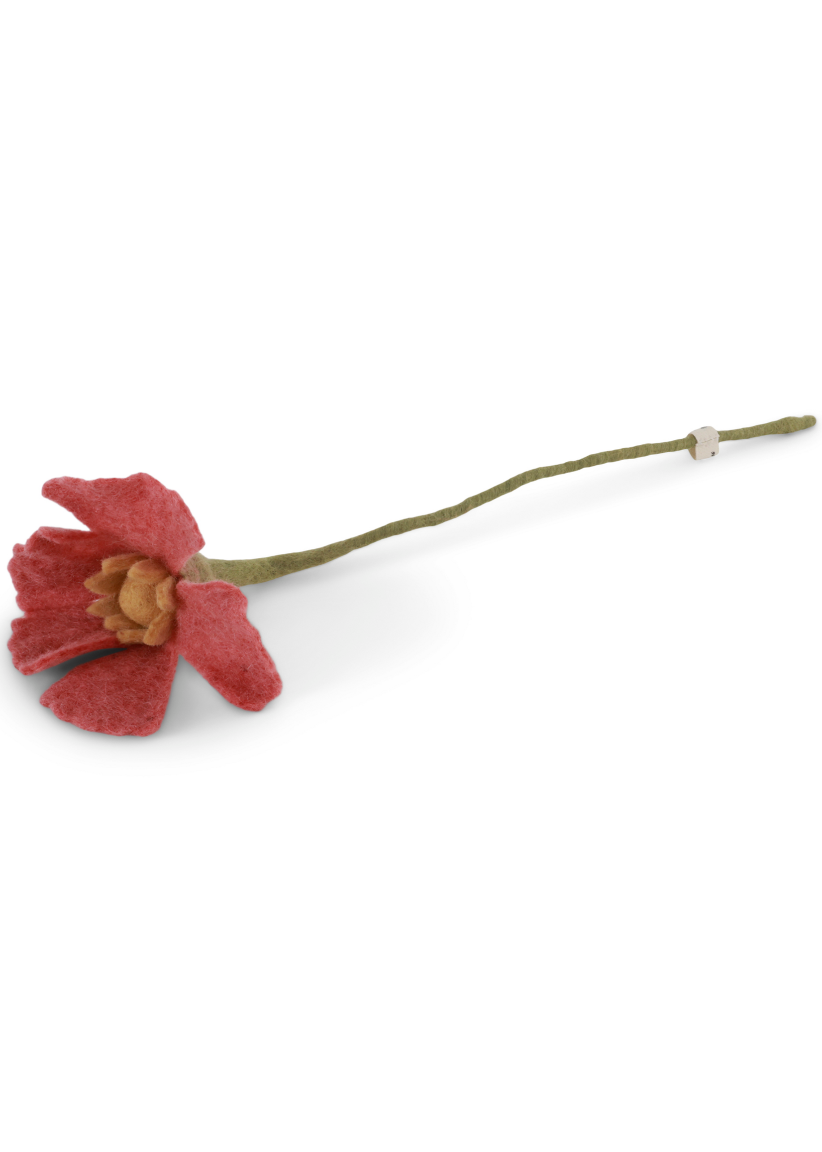Gry and Sif Poppy Felt Flower