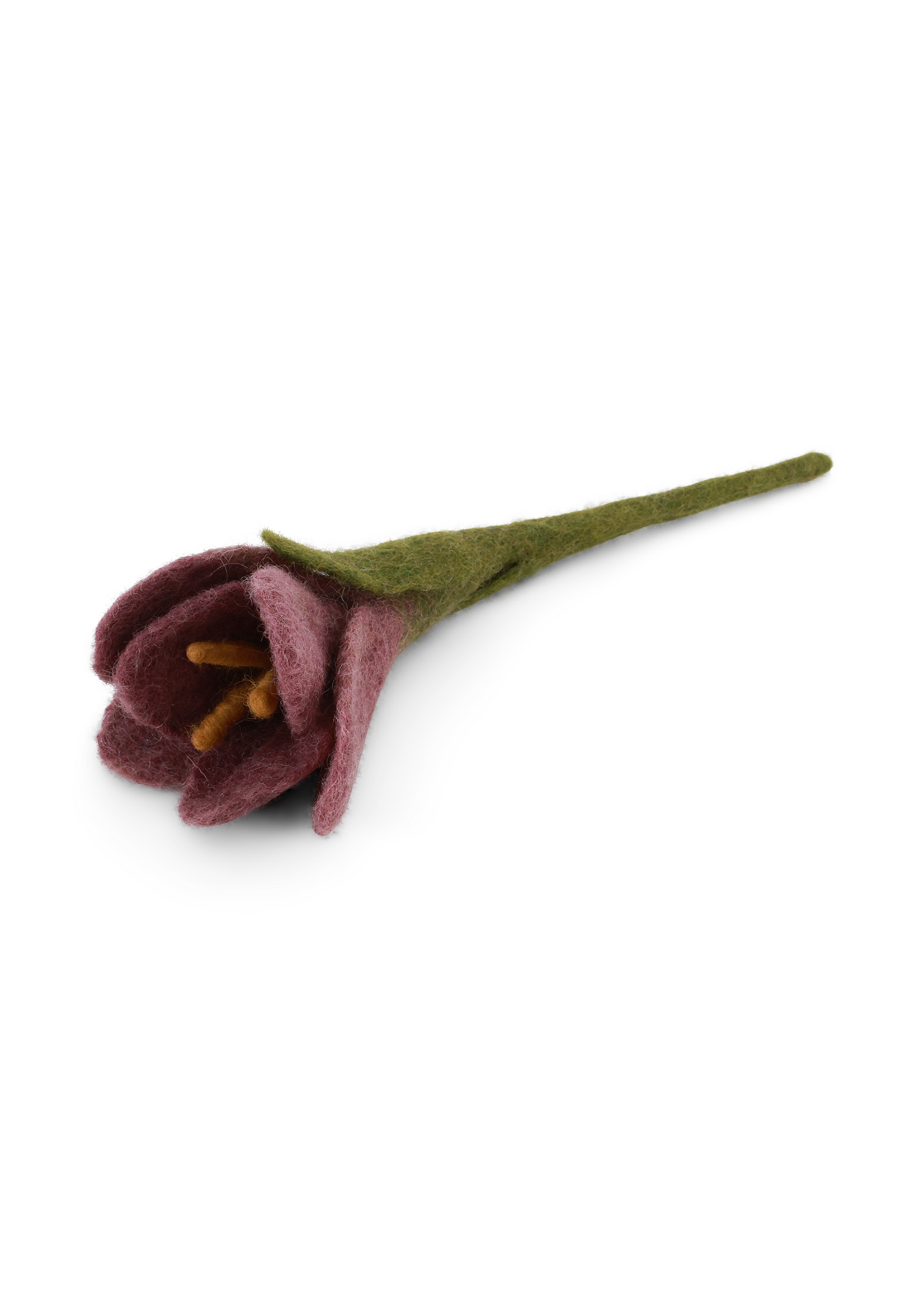 Gry and Sif Small Crocus Felt Flower