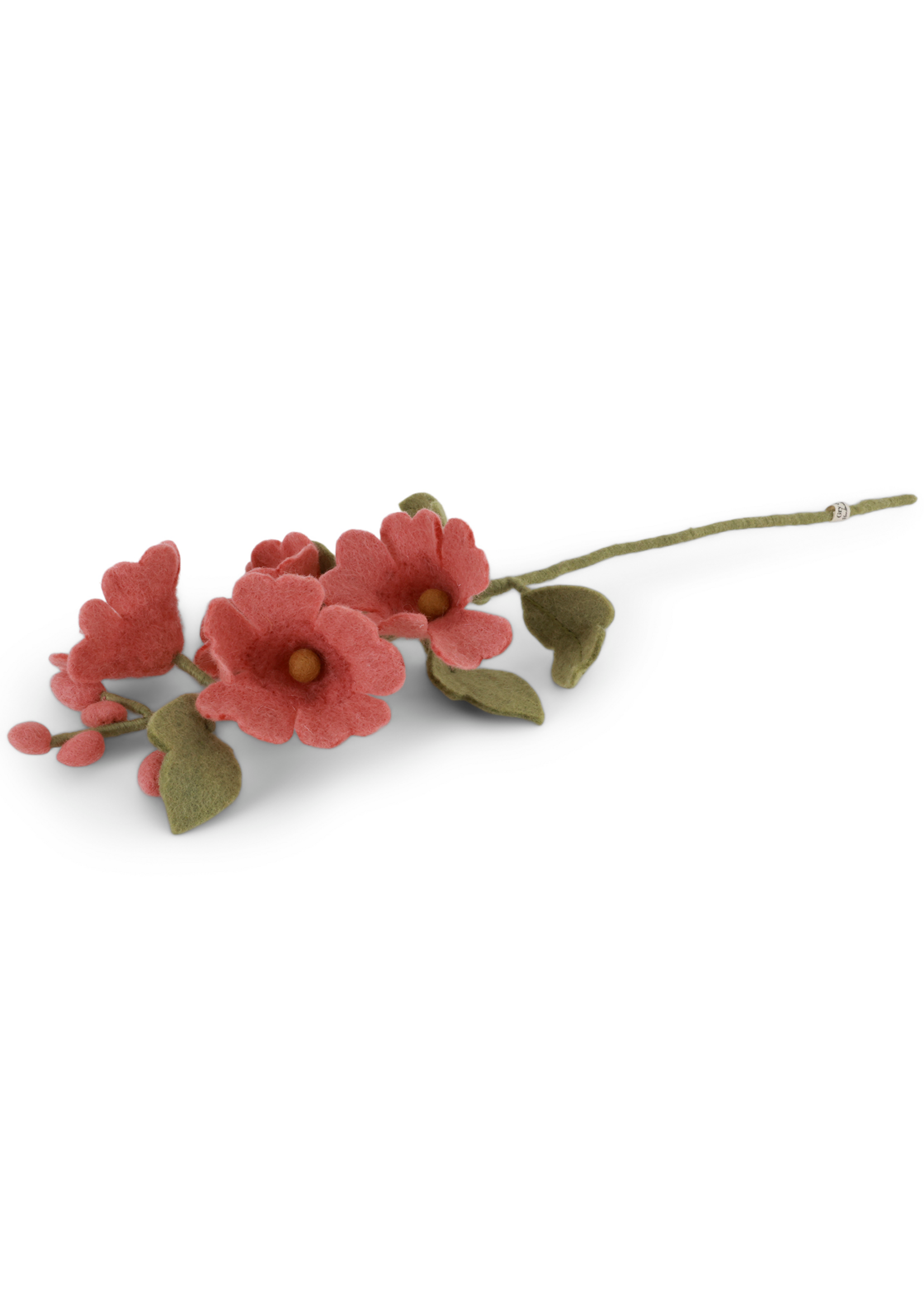 Gry and Sif Hollyhock Felt Flower