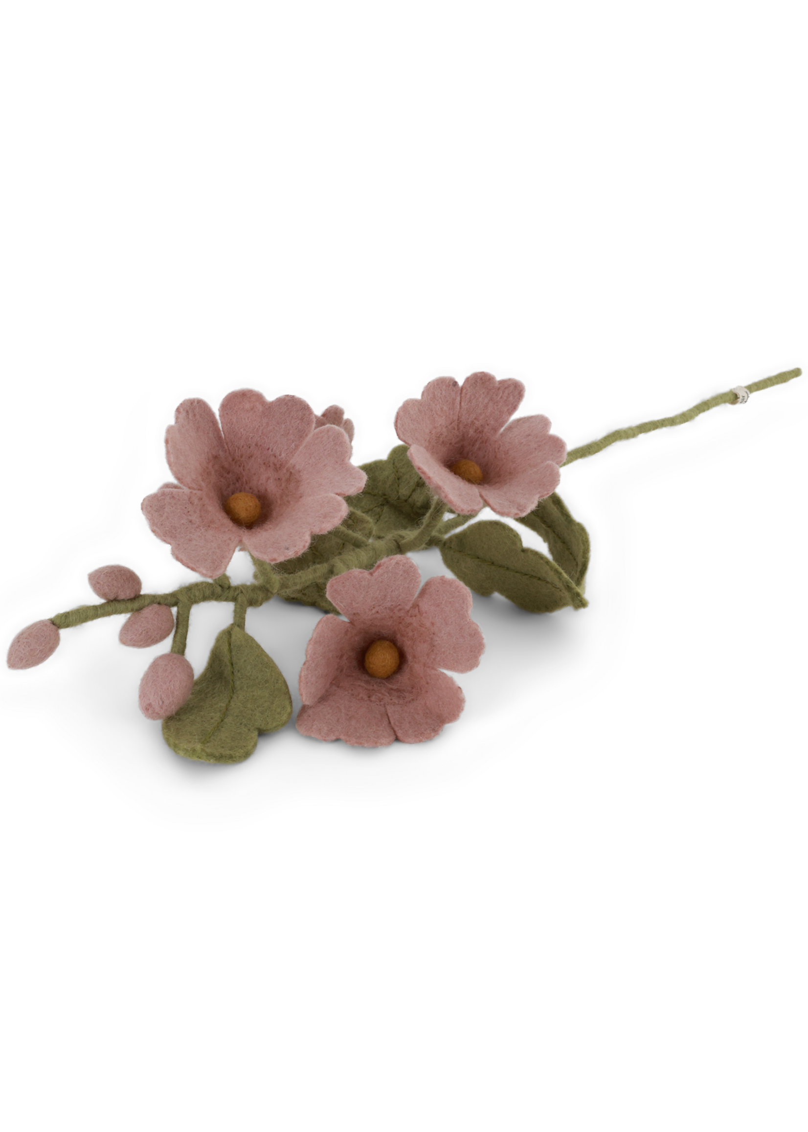 Gry and Sif Hollyhock Felt Flower