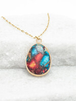 Starfish Project Mosaic Jasper Necklace