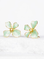 Starfish Project Hope in Bloom Flower Earrings - Mint