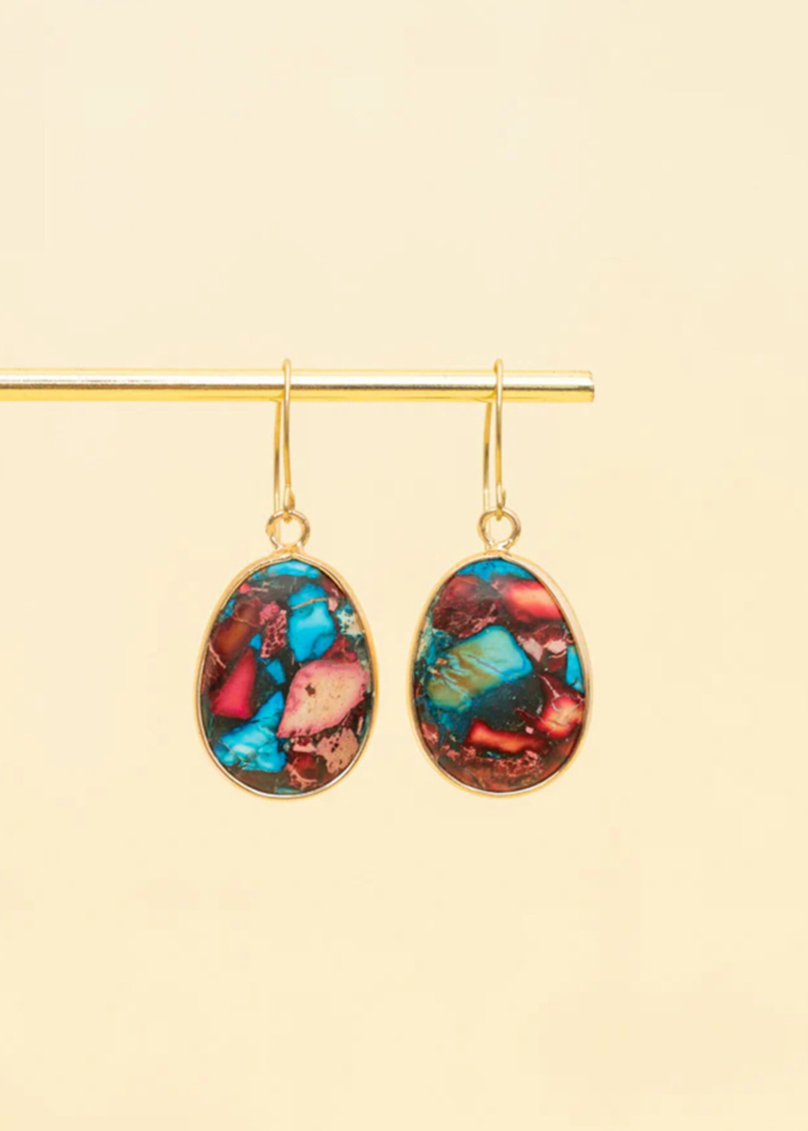 Starfish Project Mosaic Jasper Earrings