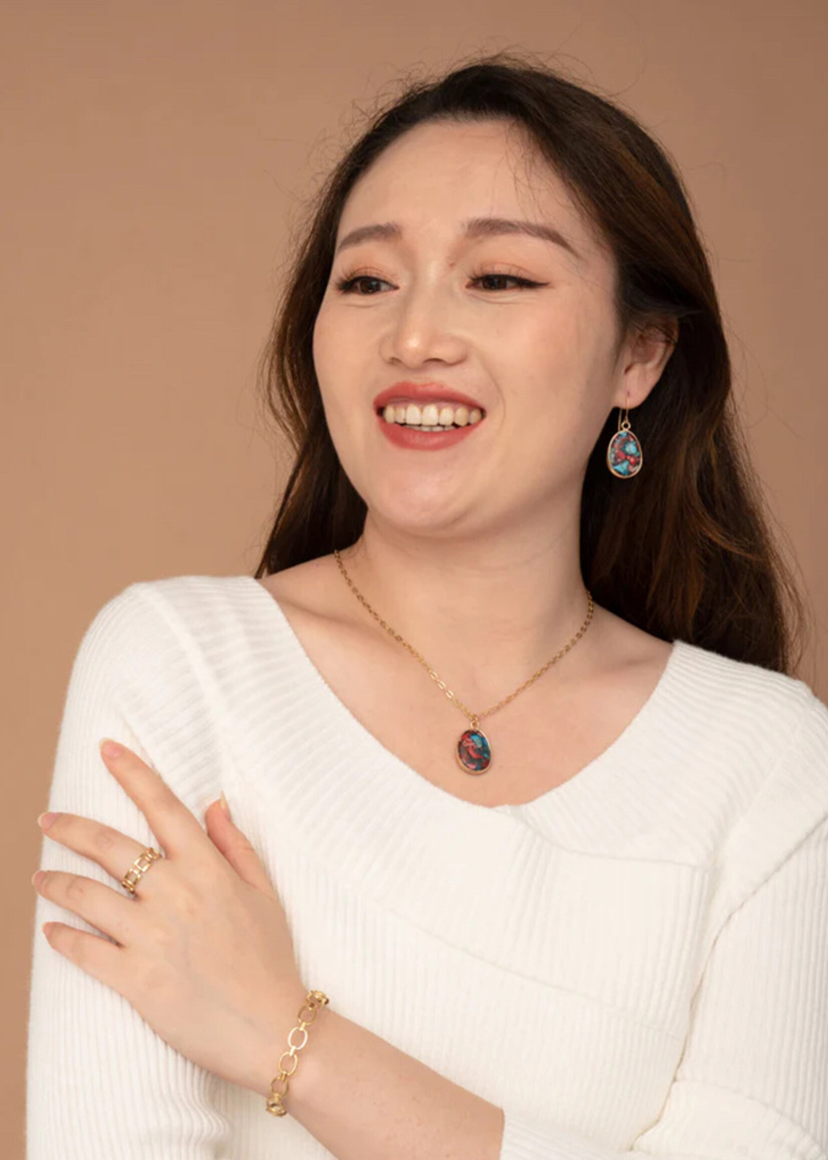 Starfish Project Mosaic Jasper Earrings