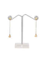 Himalayan Freedom Co Long Heart Earrings