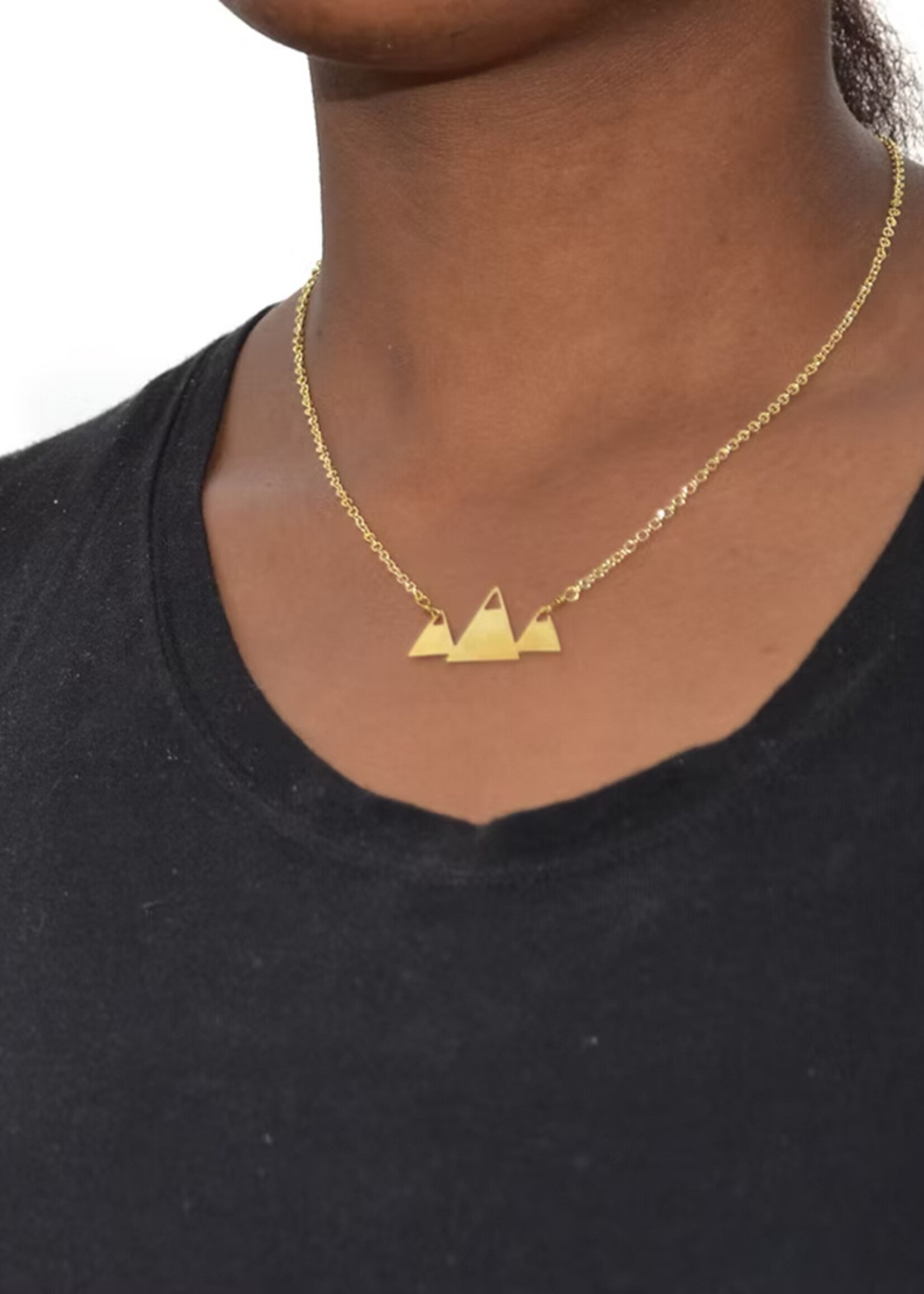 Himalayan Freedom Co Mountain Peak Necklace