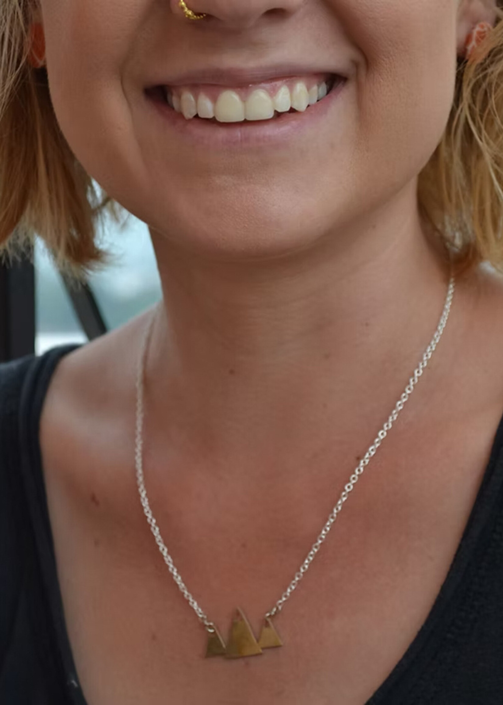 Himalayan Freedom Co Mountain Peak Necklace