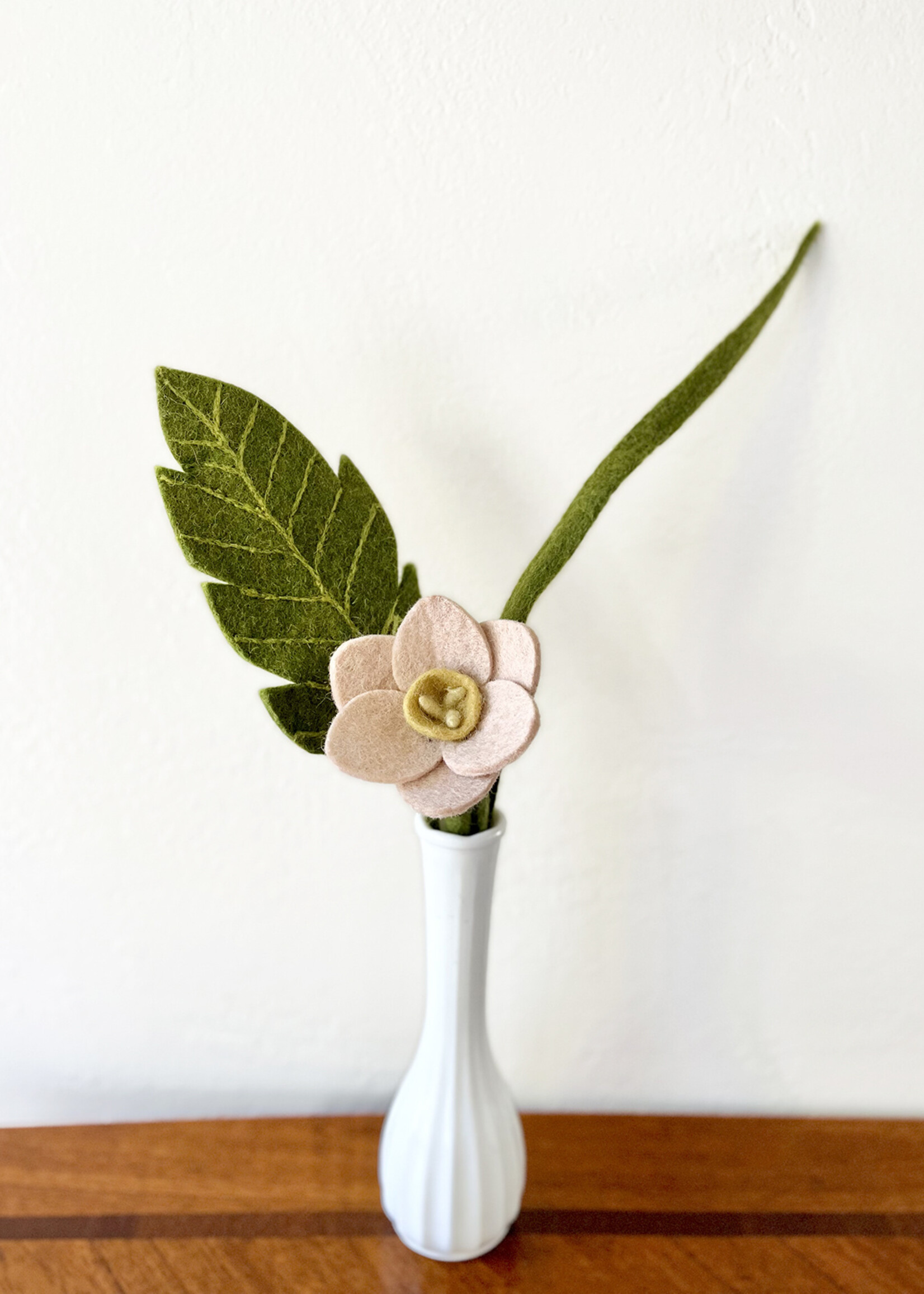 Gry and Sif Big Felt Leaf