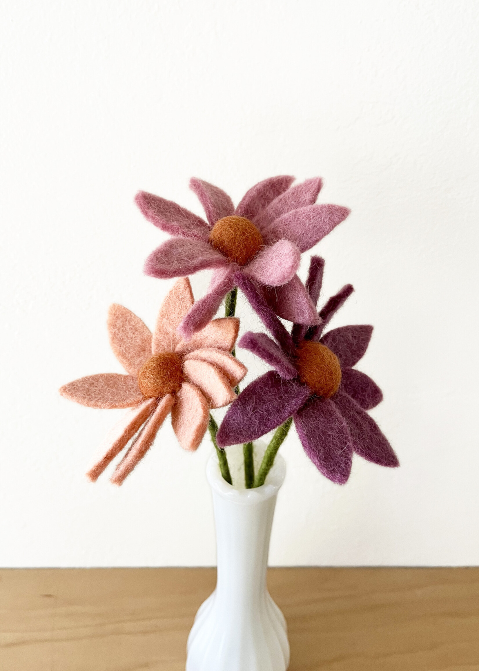 Gry and Sif Cosmos Felt Flower