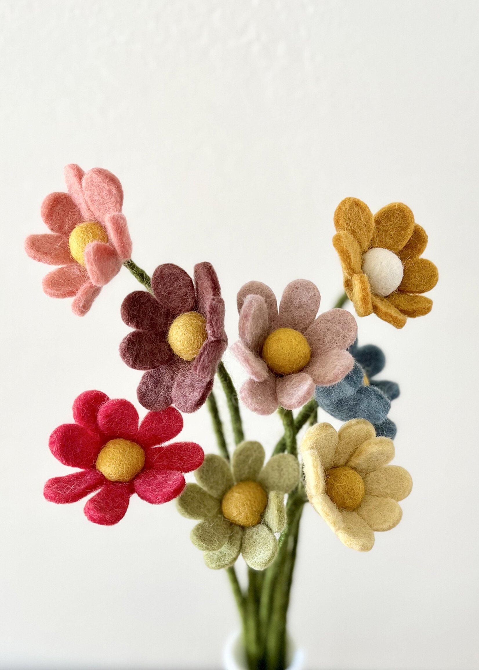 Gry and Sif Felt Flower Anemone