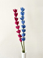 Gry and Sif Lupine Felt Flower