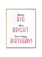 Ink Meets Paper Big Bright Birthday Card