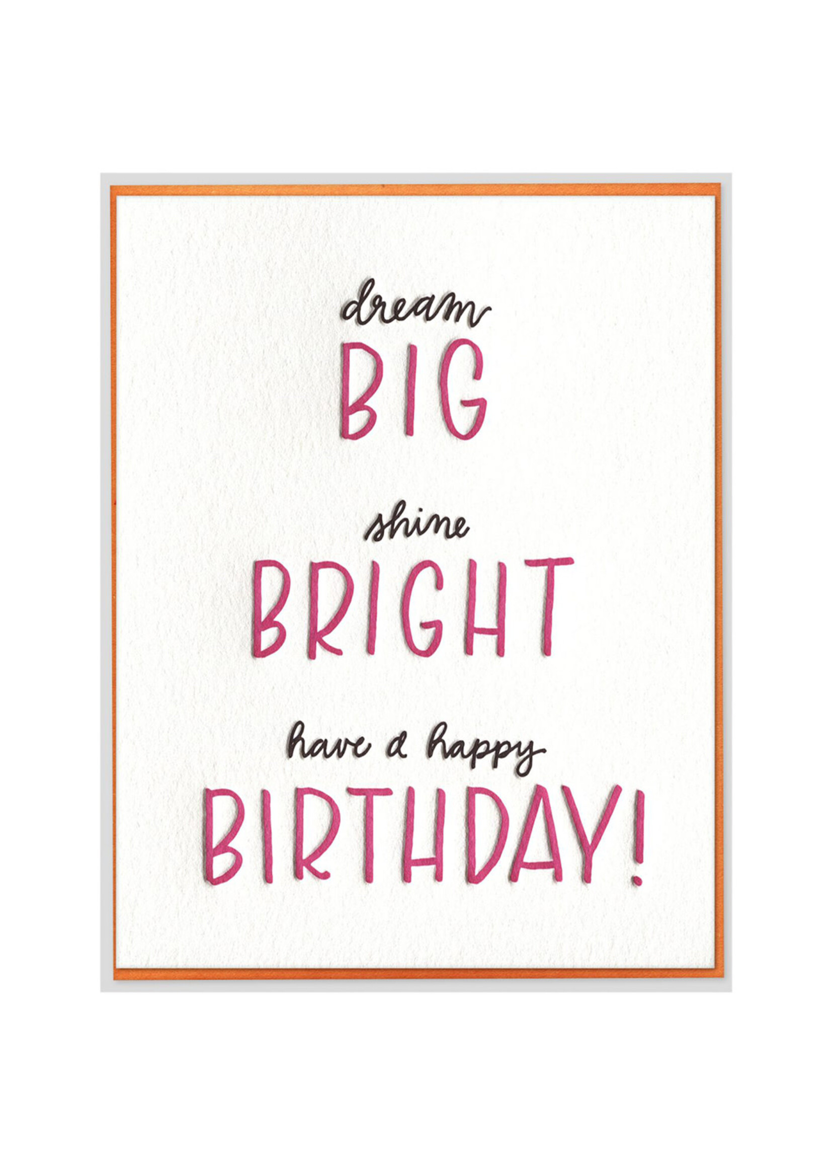 Ink Meets Paper Big Bright Birthday Card