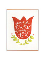 Ink Meets Paper Grow Through Life with You Card
