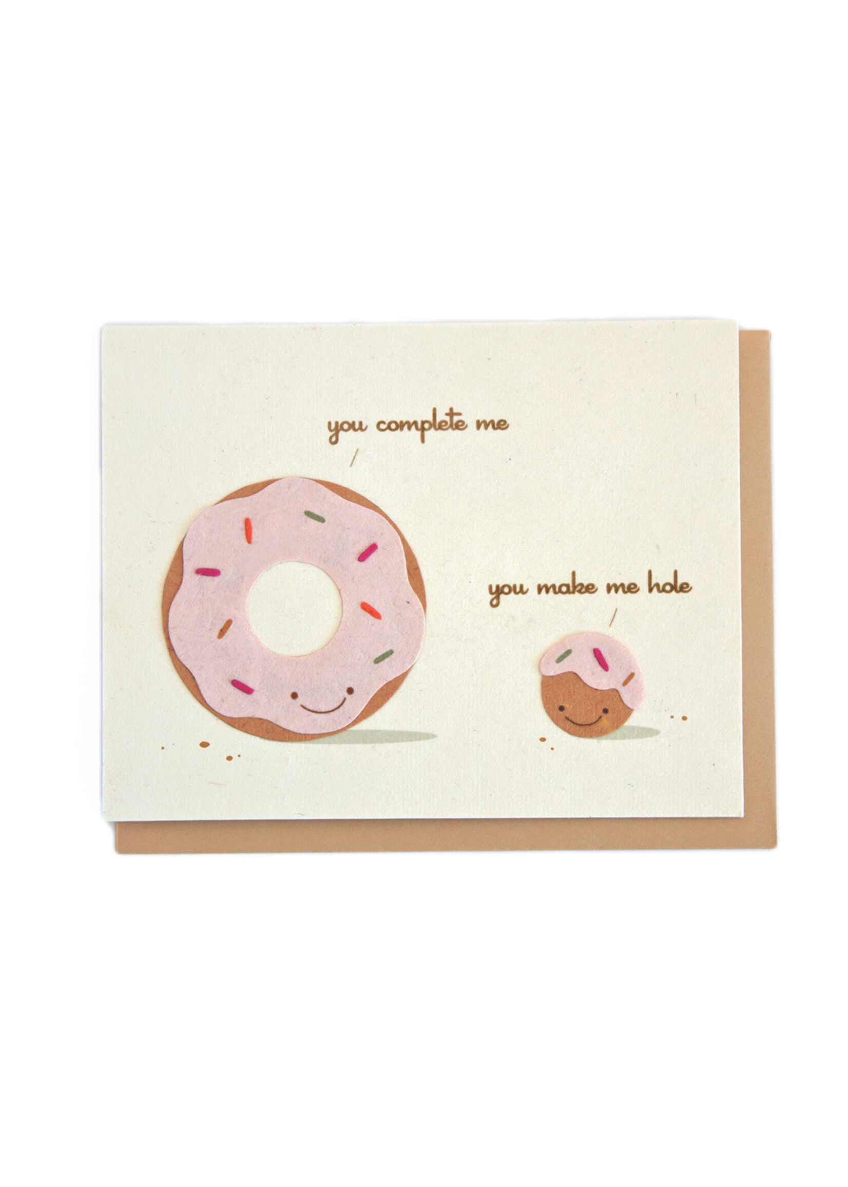 Good Paper You Complete Me Card