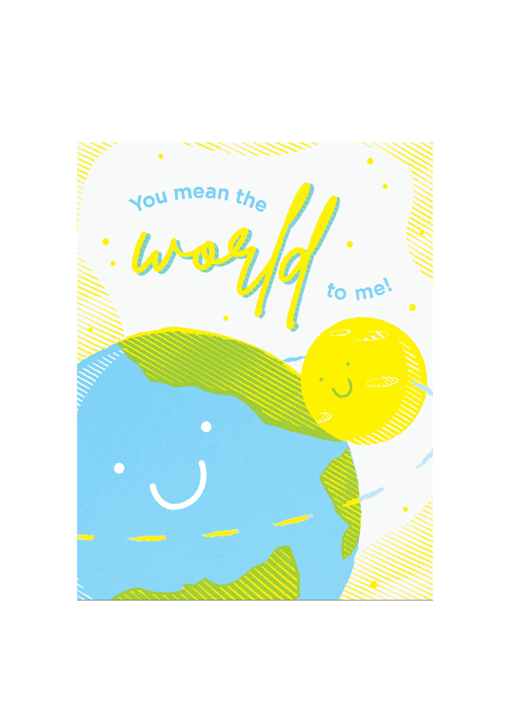 Good Paper Mean The World To Me Card
