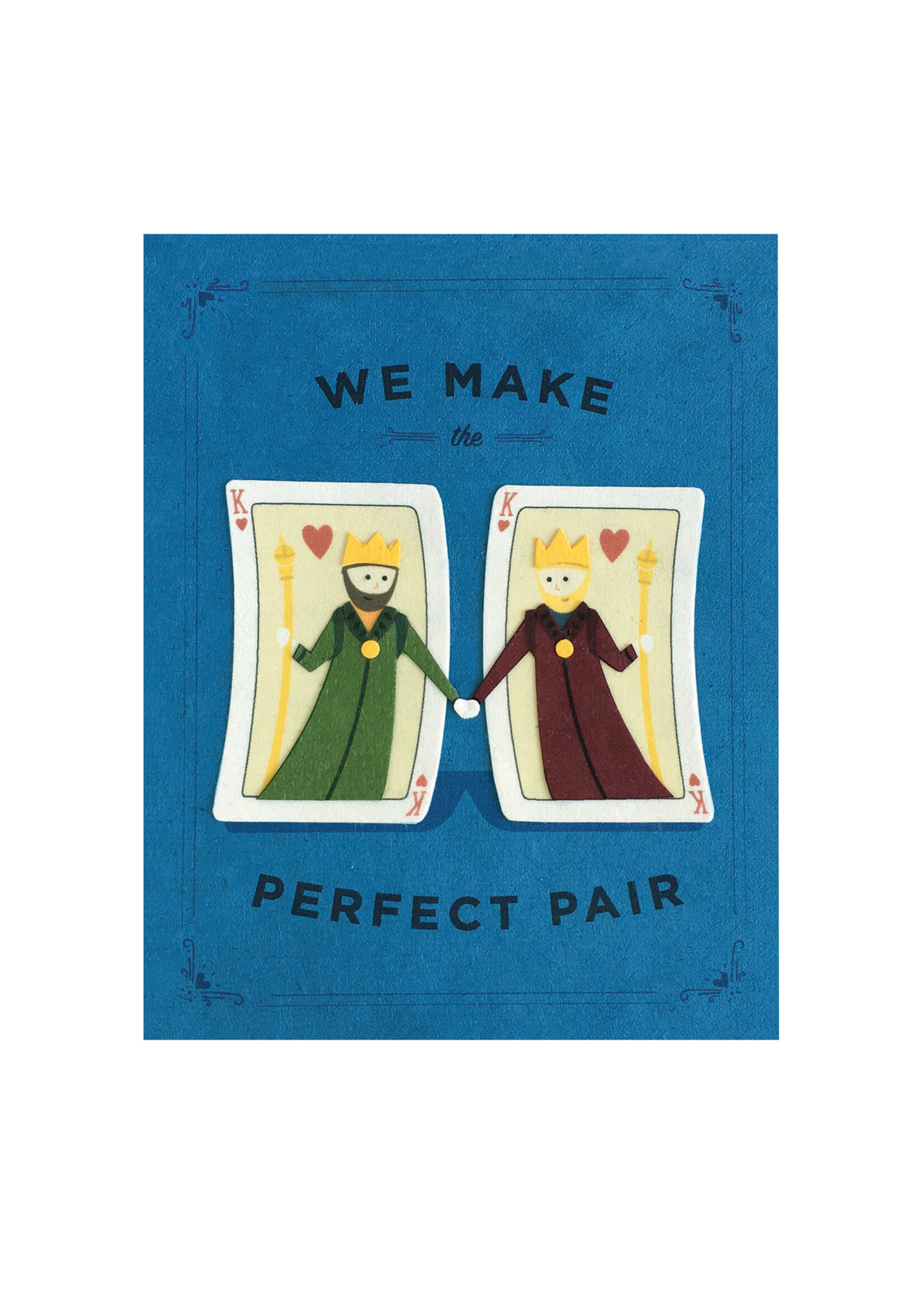 Good Paper Perfect Pair Kings Card