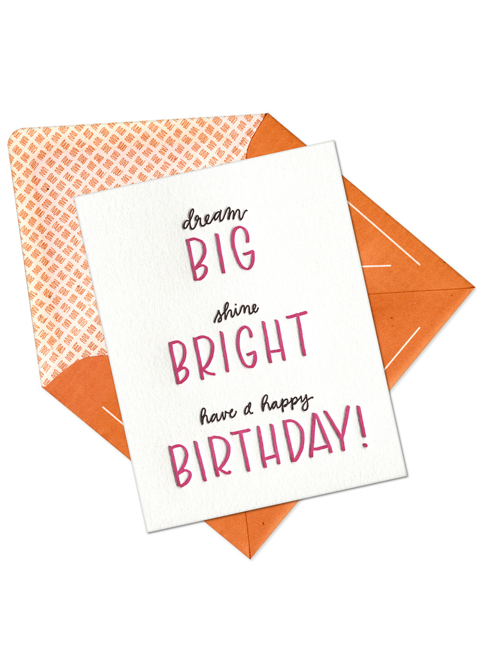 Ink Meets Paper Big Bright Birthday Card