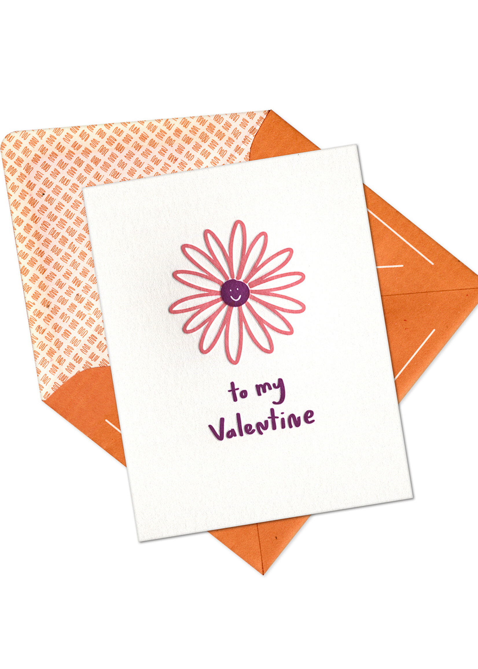 Ink Meets Paper To My Valentine Daisy Card
