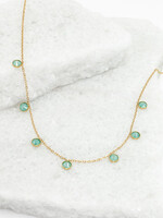 Starfish Project Guiding Lights Necklace - Gold and Mint