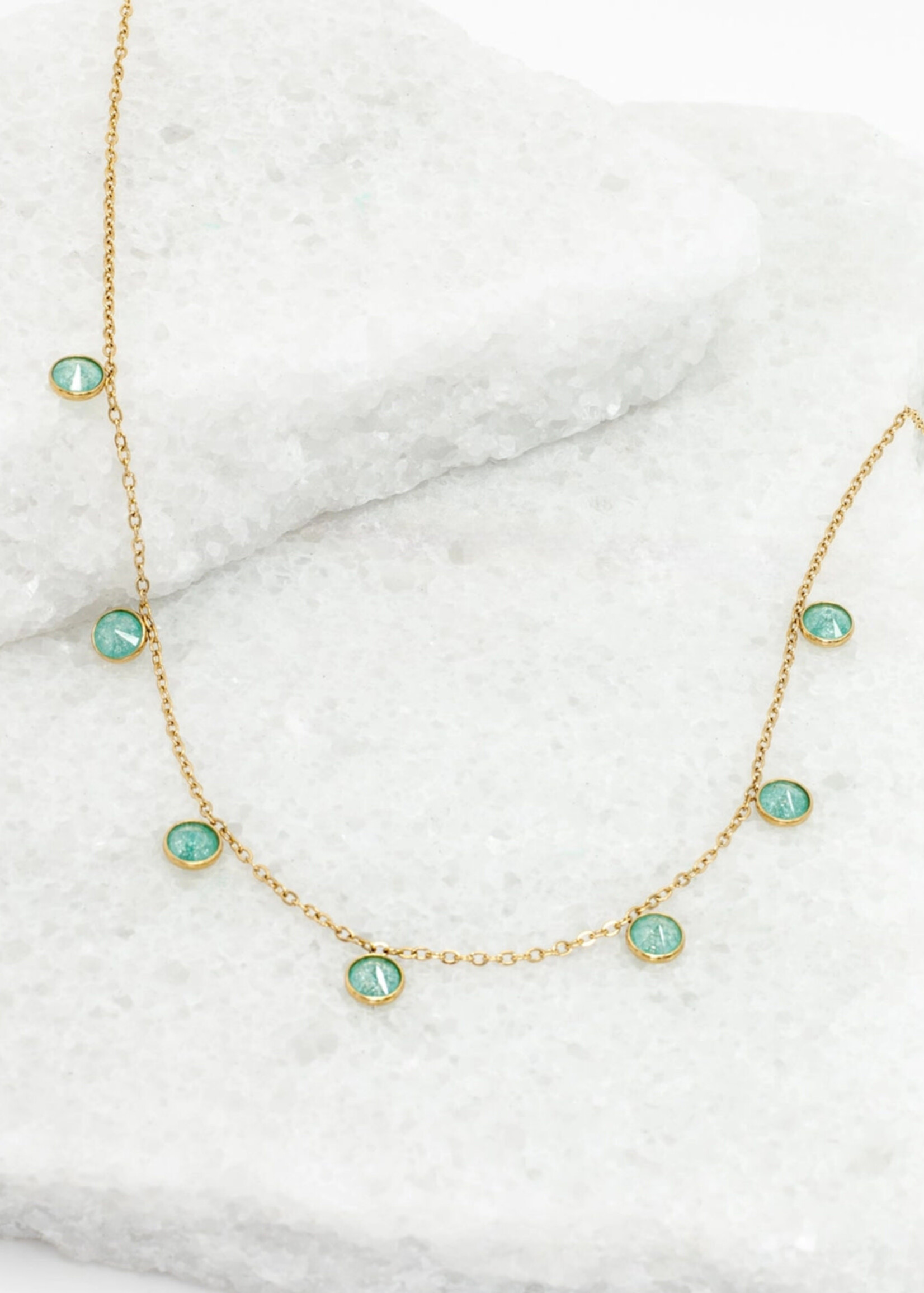 Starfish Project Guiding Lights Necklace - Gold and Mint