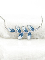 Starfish Project Hope Grows Necklace - Silver & Blue