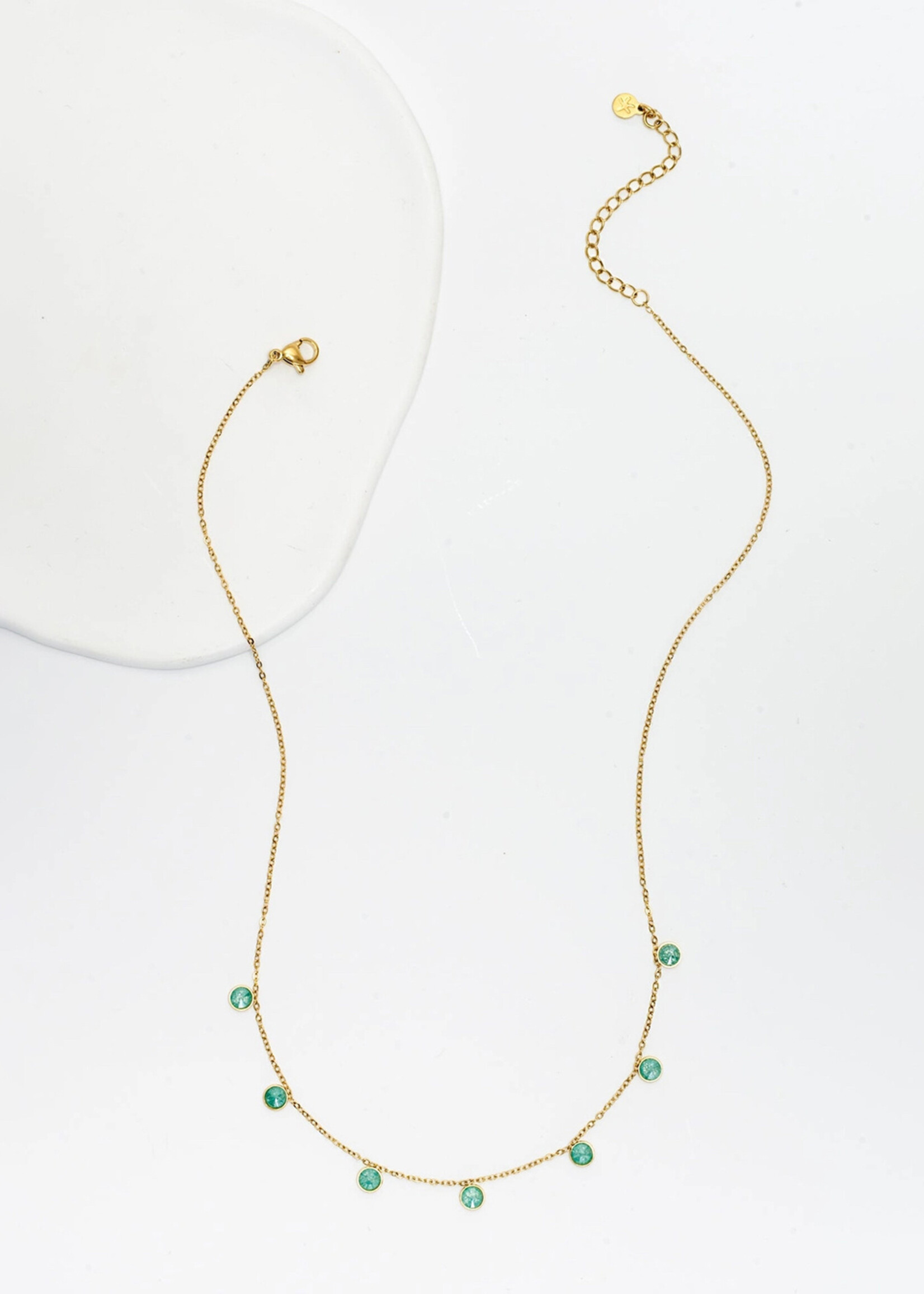 Starfish Project Guiding Lights Necklace - Gold and Mint