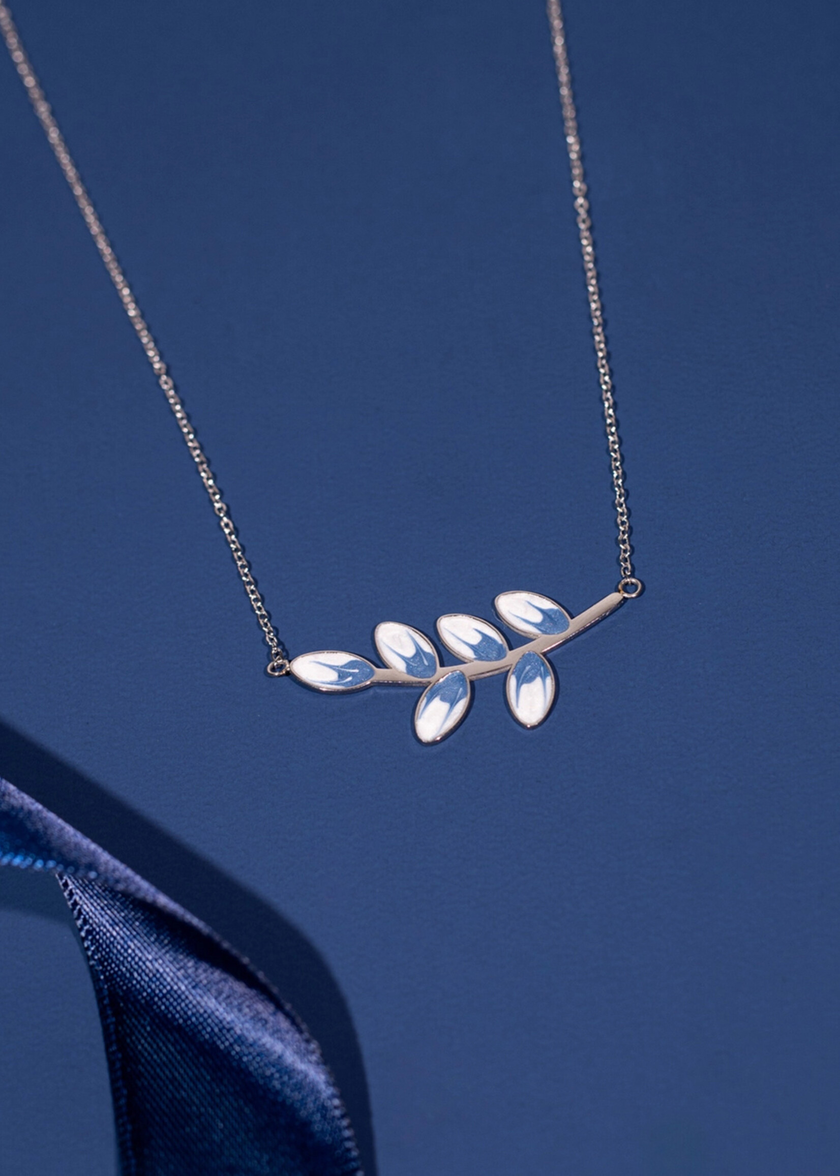 Starfish Project Hope Grows Necklace - Silver & Blue