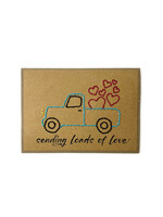Rosie's Boutique Haiti Loads of Love Truck Handstitched Card