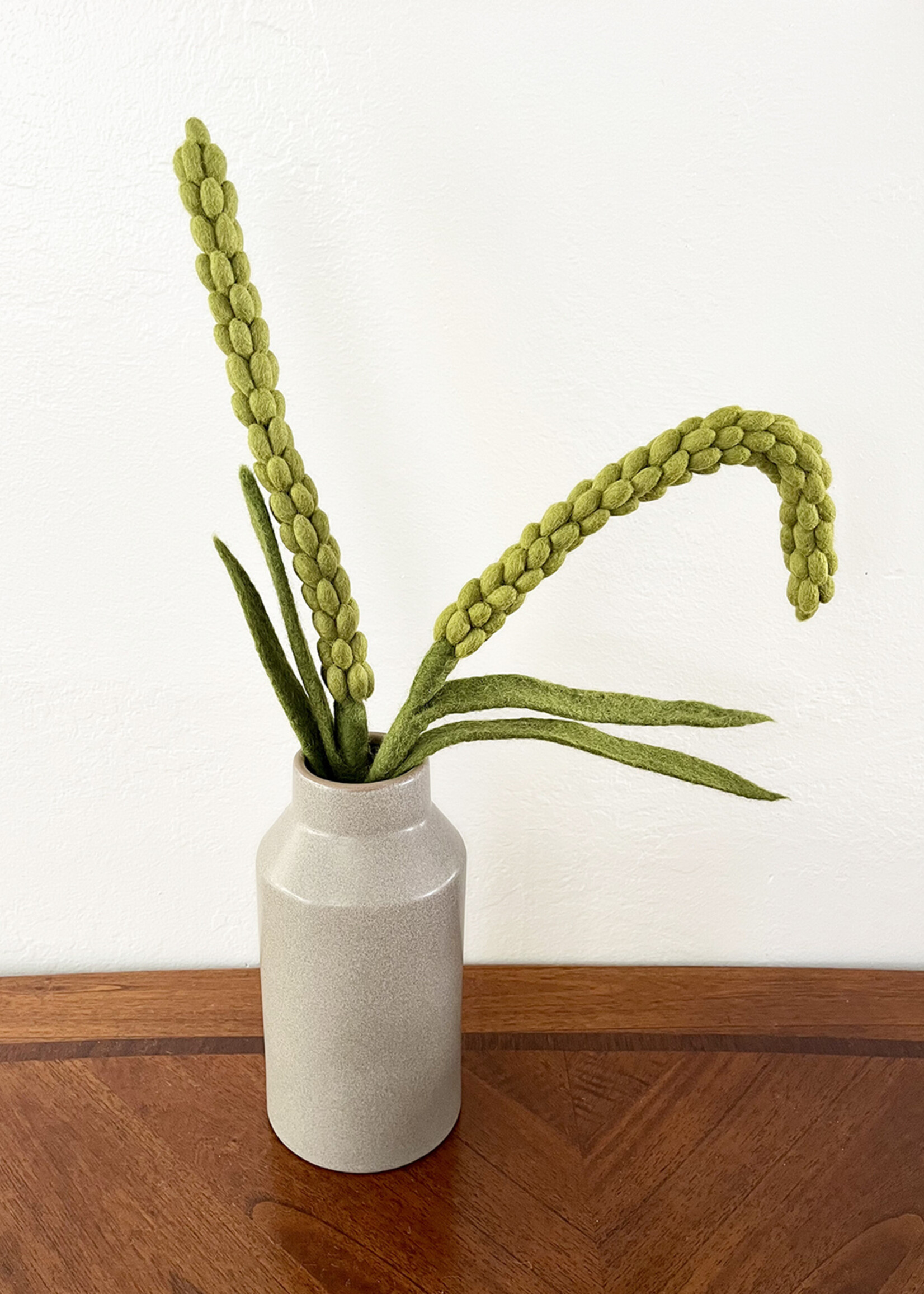 Gry and Sif Amaranth Felt Flower