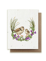 Small Victories Summer Plovers Plantable Card