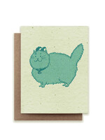 Small Victories Cat Zodiac Aries Plantable Card