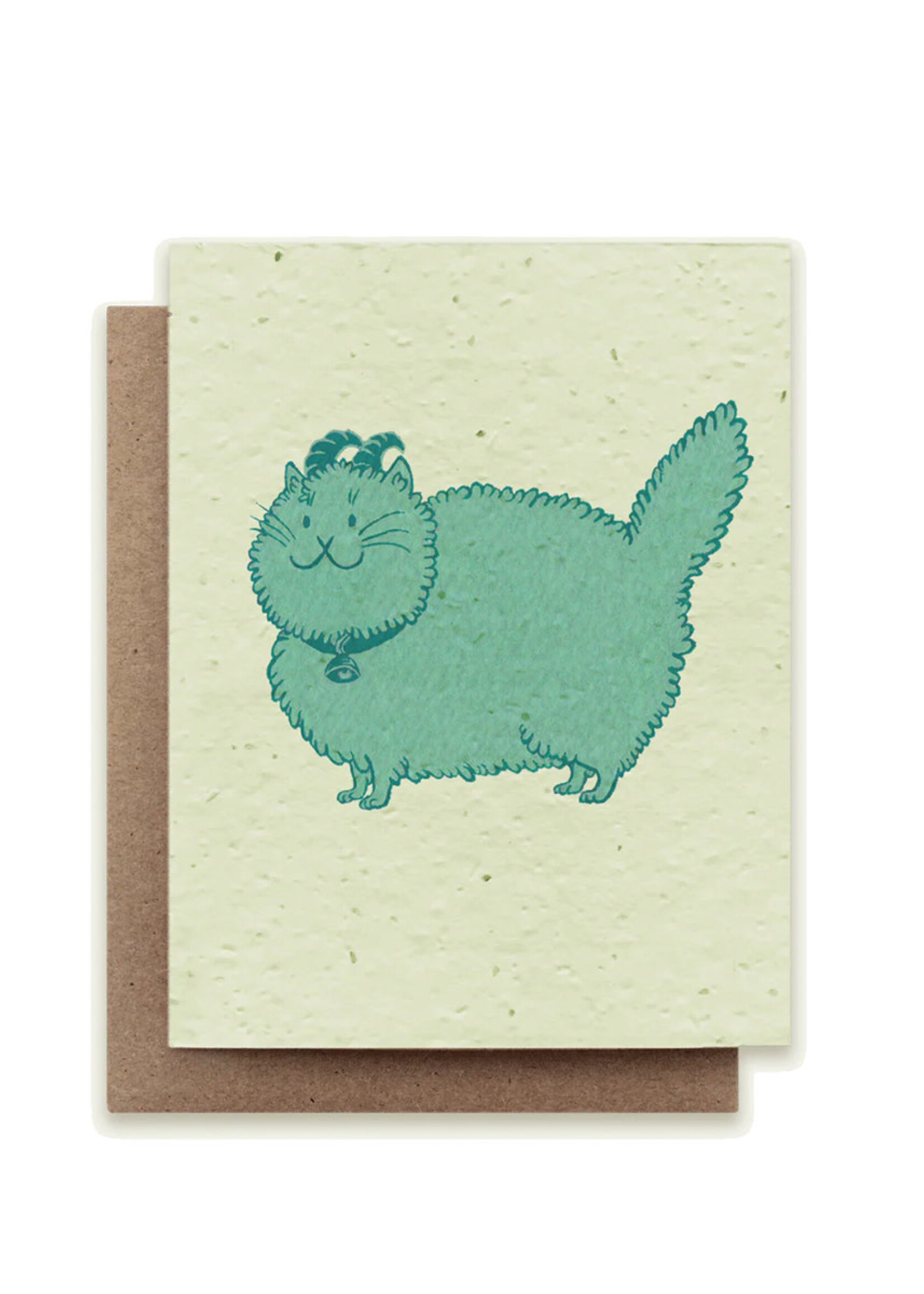 Small Victories Cat Zodiac Aries Plantable Card