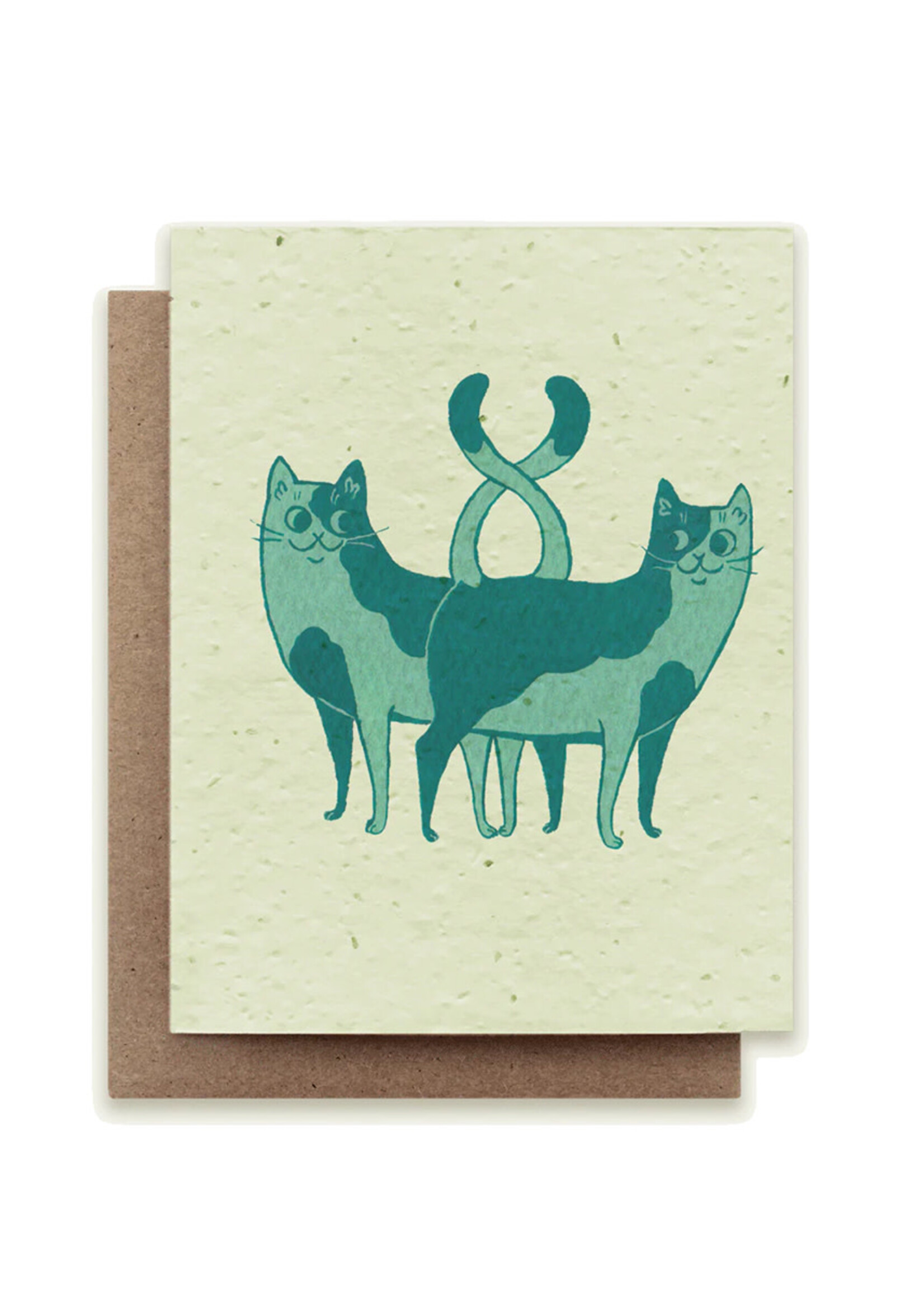 Small Victories Cat Zodiac Gemini Plantable Card