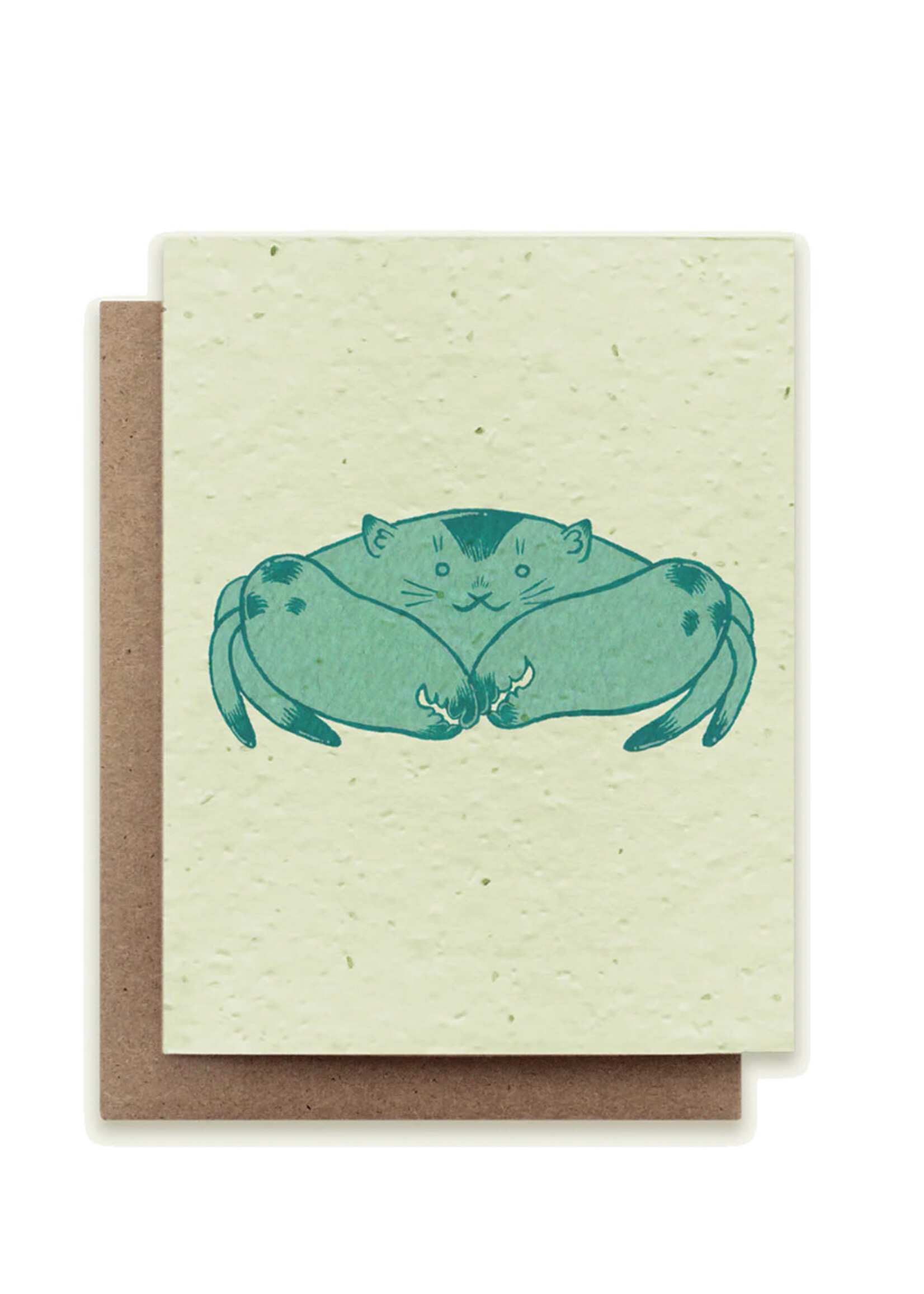 Small Victories Cat Zodiac Cancer Plantable Card