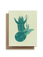 Small Victories Cat Zodiac Capricorn Plantable Card