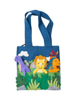Global Goods Partners Dinosaur Felt Puppet Bag