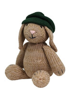 Melange Collection Knit Toy Newsboy Bunny