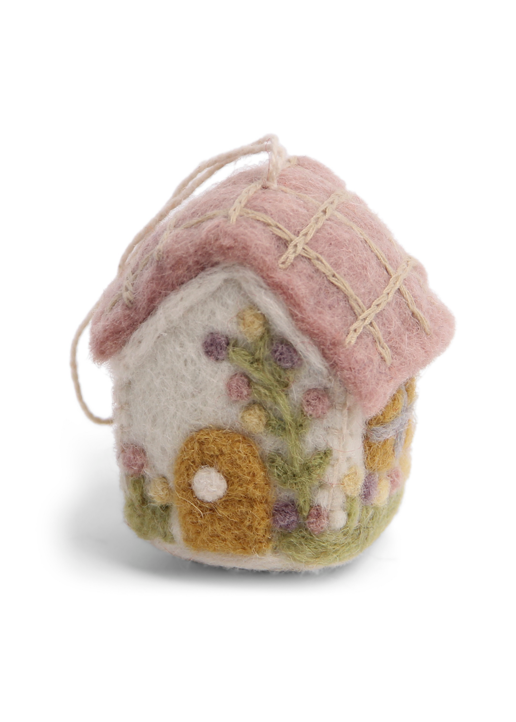 Gry and Sif Felt Spring House Ornament