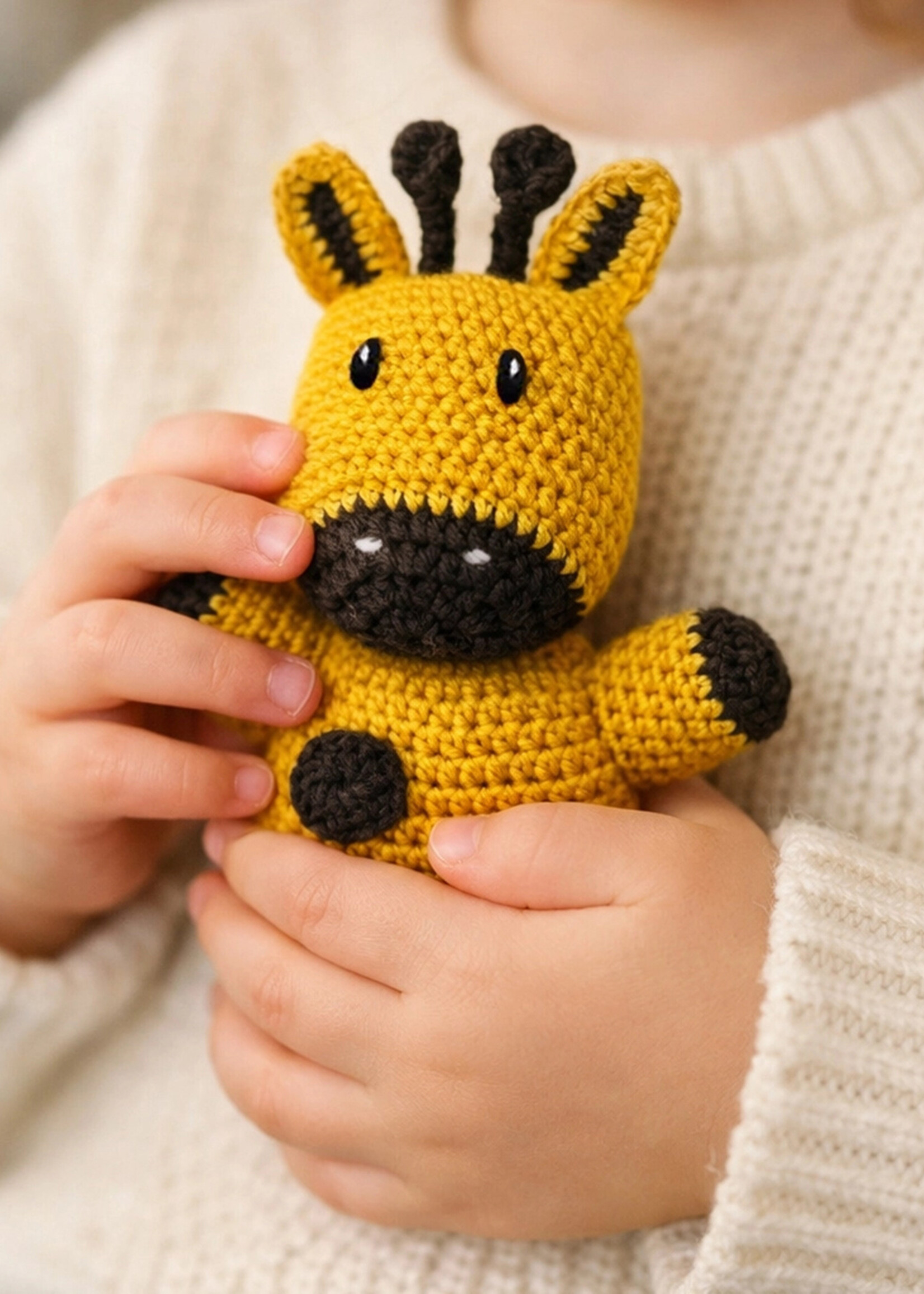 Melange Collection Crochet Toy Giraffe