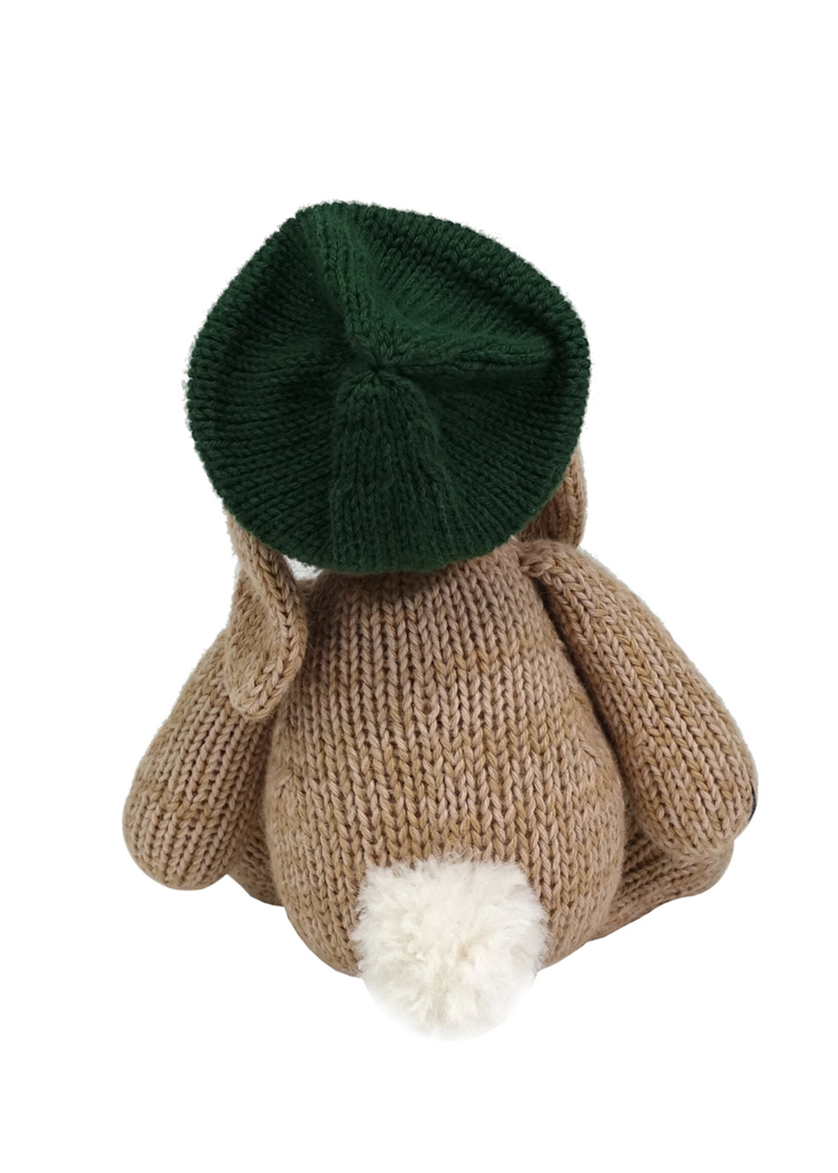 Melange Collection Knit Toy Newsboy Bunny