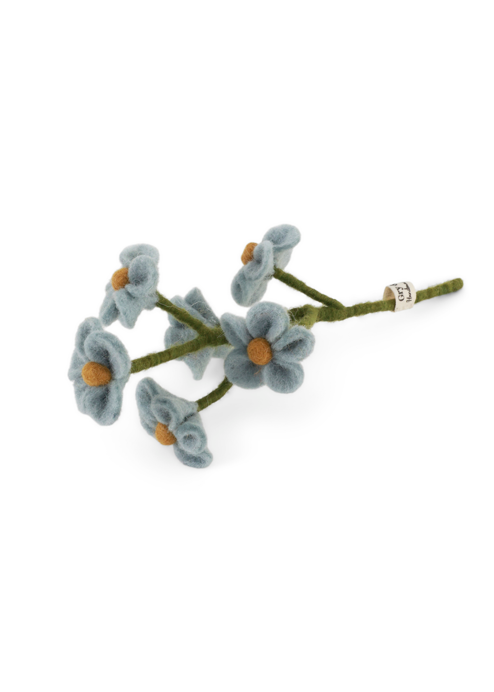 Gry and Sif Small Forget Me Not Felt Flower