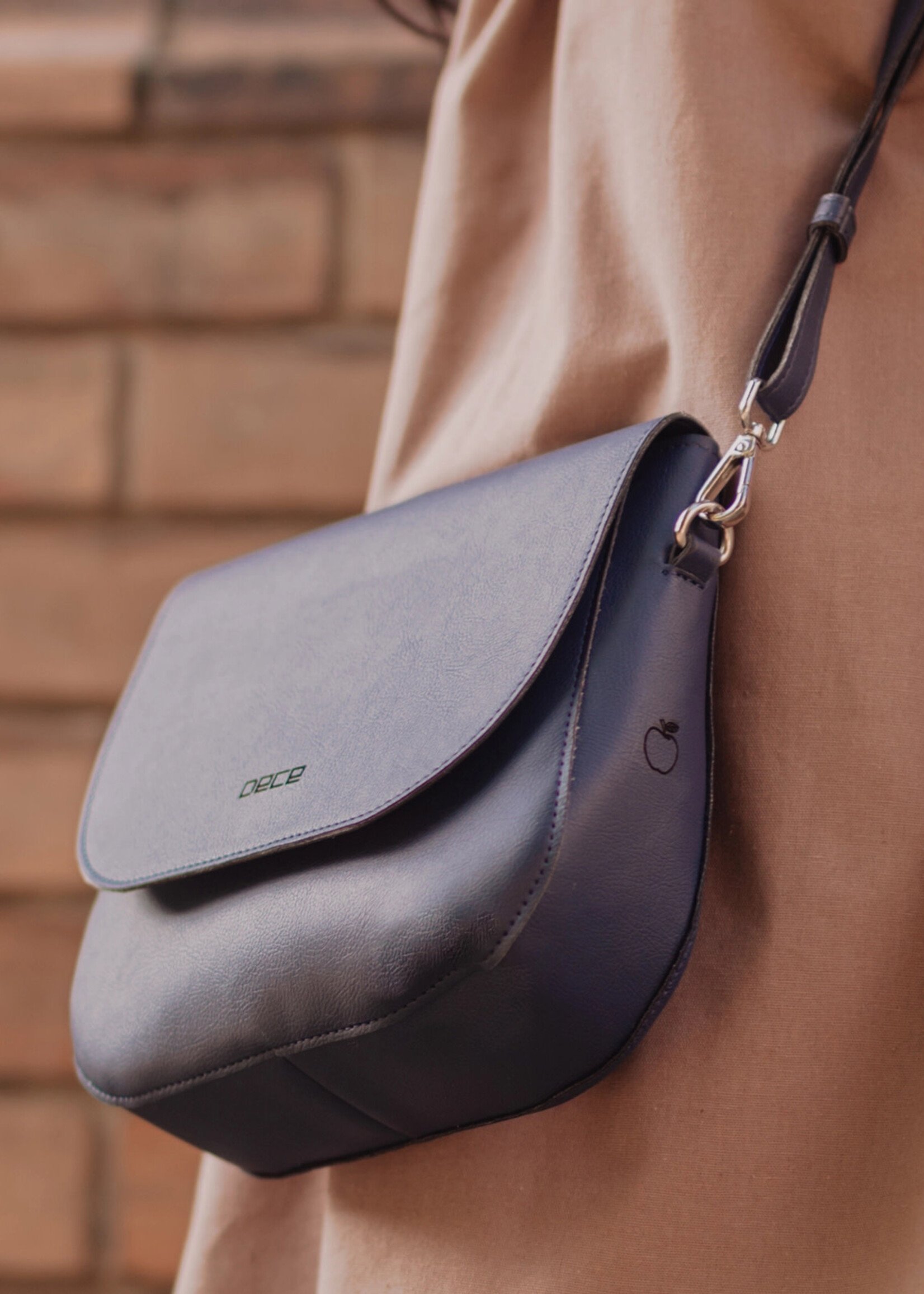 DECE Vegan Apple Leather Crossbody Bag