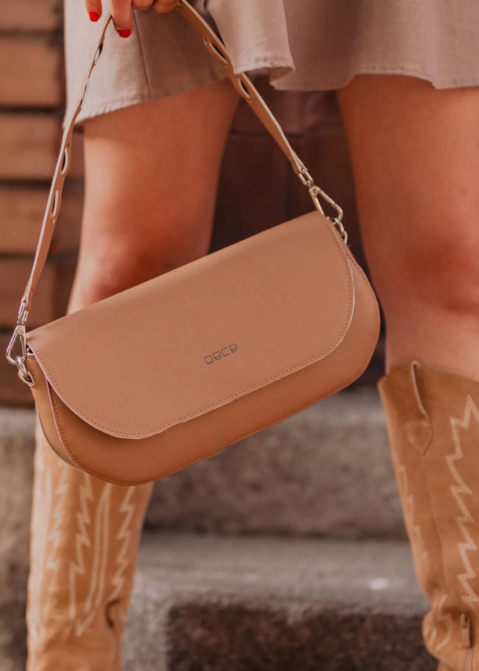 DECE Vegan Apple Leather Clutch Bag