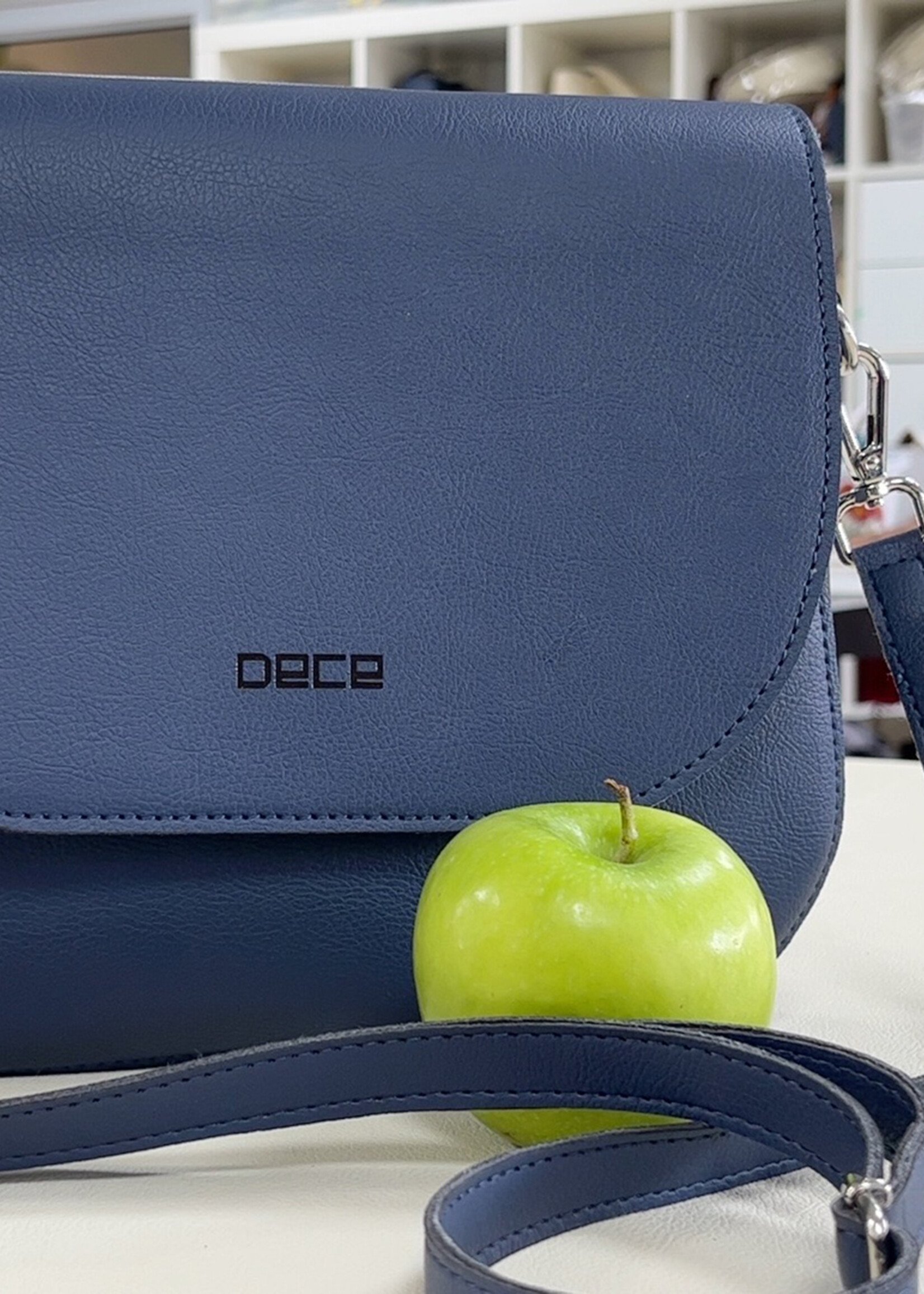 DECE Vegan Apple Leather Crossbody Bag