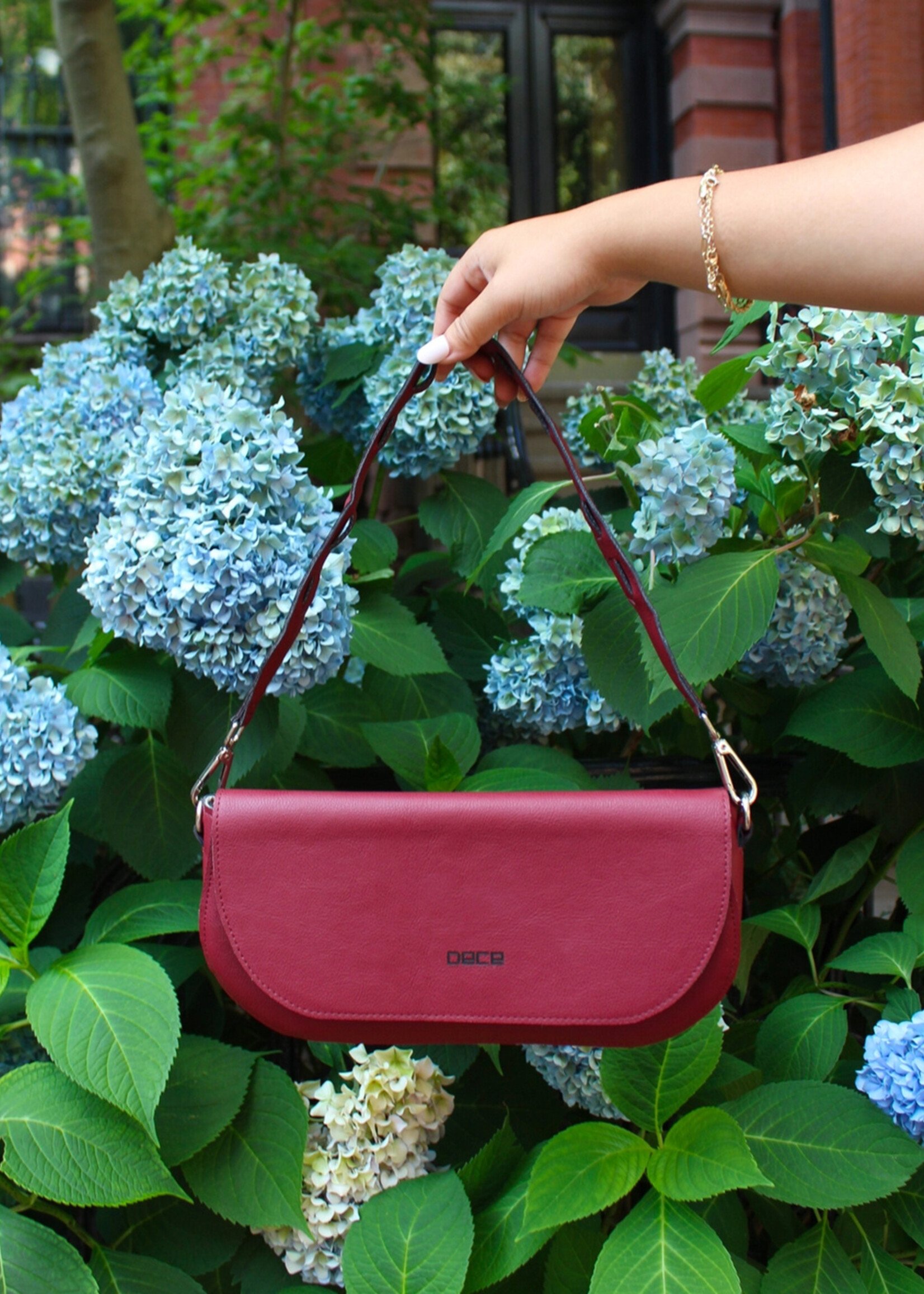 DECE Vegan Apple Leather Clutch Bag