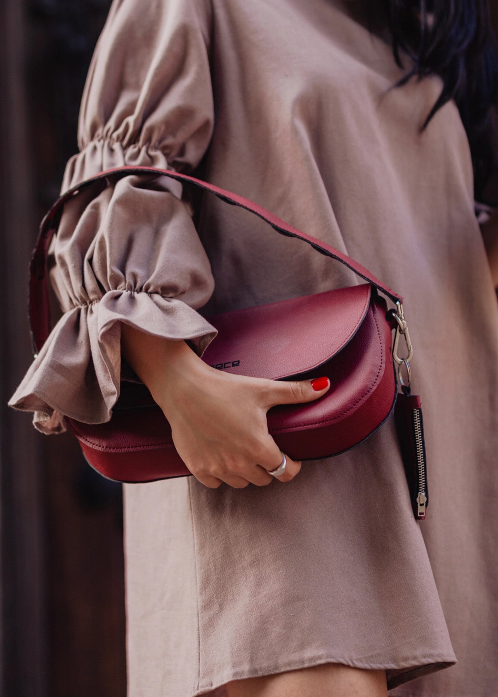 DECE Vegan Apple Leather Clutch Bag