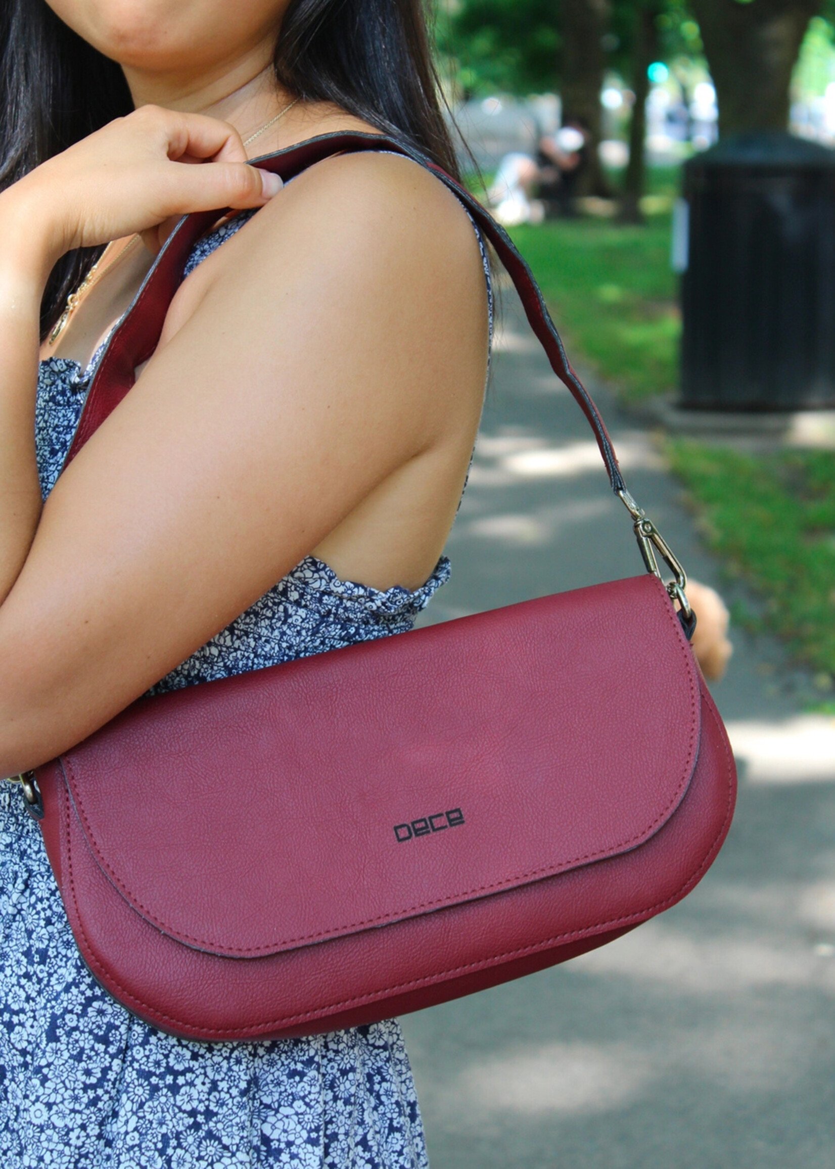 DECE Vegan Apple Leather Clutch Bag