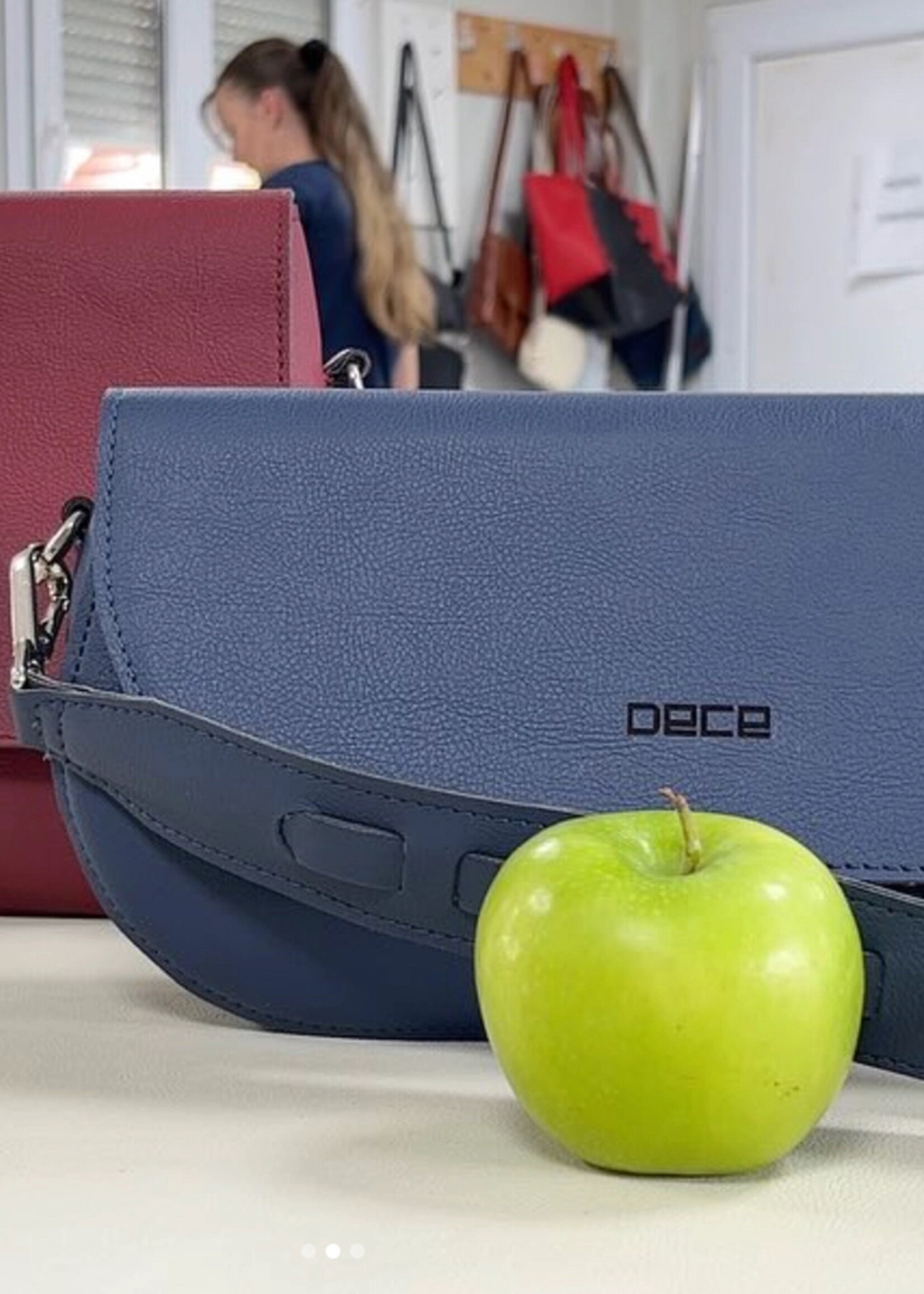 DECE Vegan Apple Leather Clutch Bag